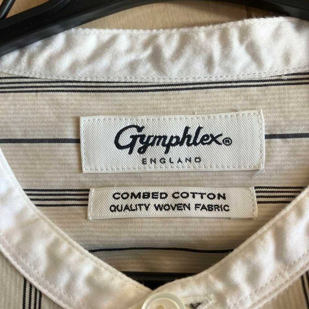 Excellent condition Gymphlex Cotton Stripe Shirt … - image 5