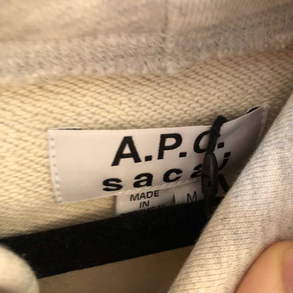 A.P.C. × Sacai A.P.C. x Sacai Taiyo Hoodie - image 4