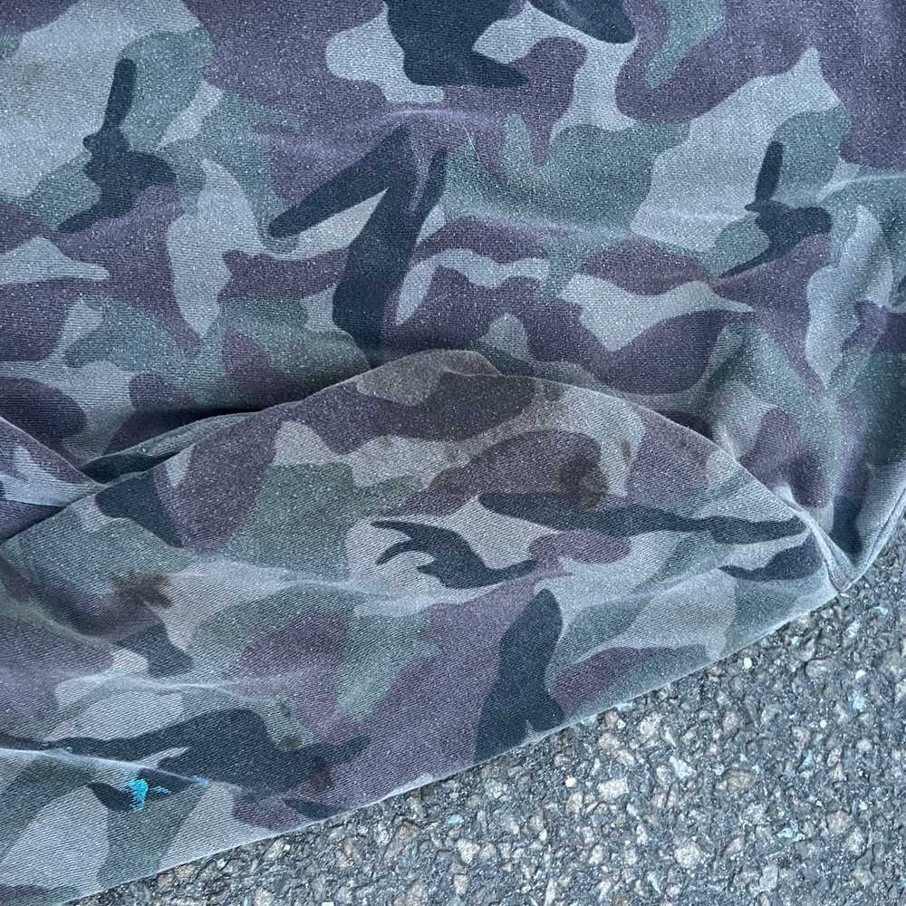 Streetwear × Vintage Vintage Camo thermal zip up … - image 7