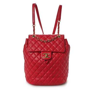 CHANEL  Lambskin Quilted Small Urban Spirit Backpa