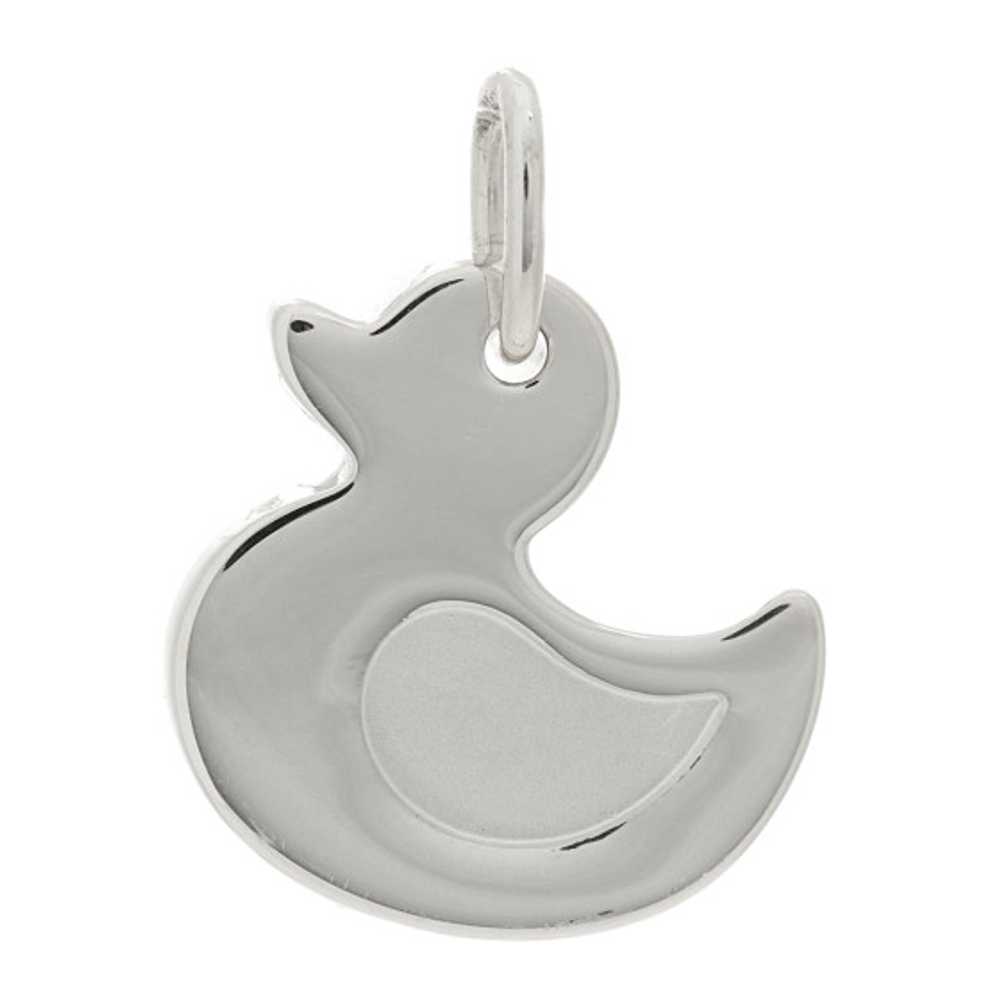 TIFFANY Sterling Silver Lucky Duck Charm - image 1