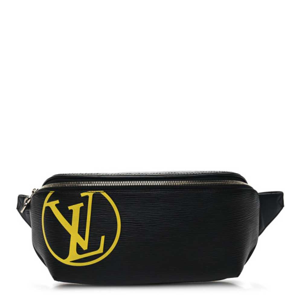 LOUIS VUITTON Epi Bumbag Black Yellow - image 1