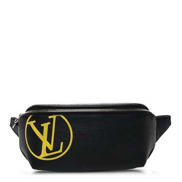 LOUIS VUITTON Epi Bumbag Black Yellow