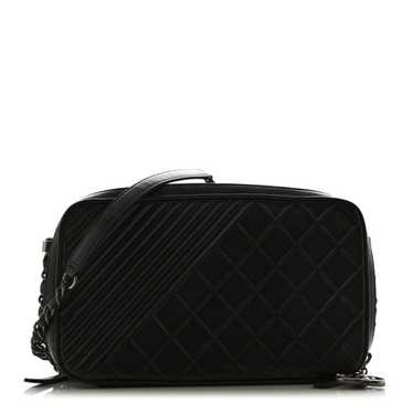 CHANEL Lambskin Quilted Large Coco Boy Camera Bag 