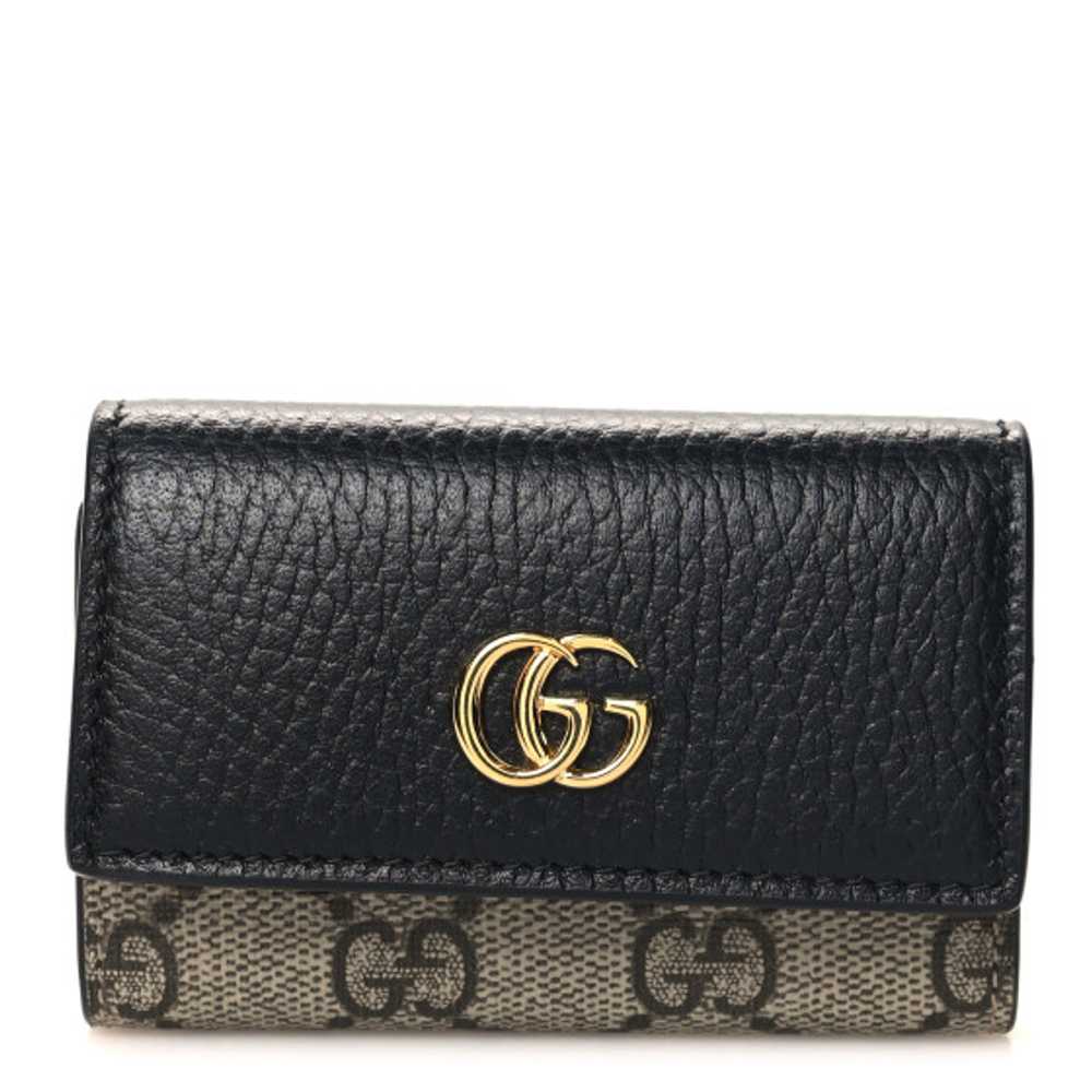 GUCCI Dollar Calfskin GG Supreme Monogram GG Marm… - image 1