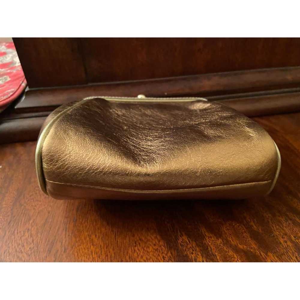 Coach Leather clutch bag - image 4