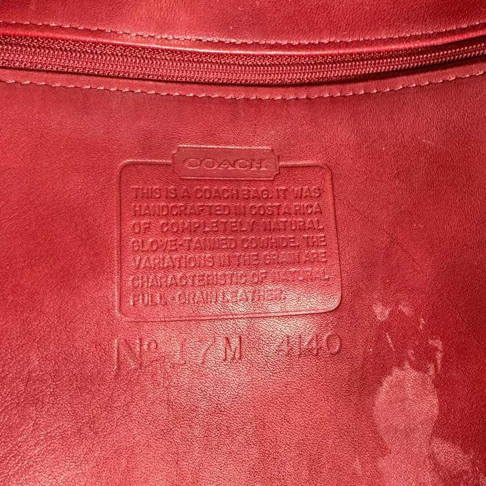 Coach Leather tote - image 8