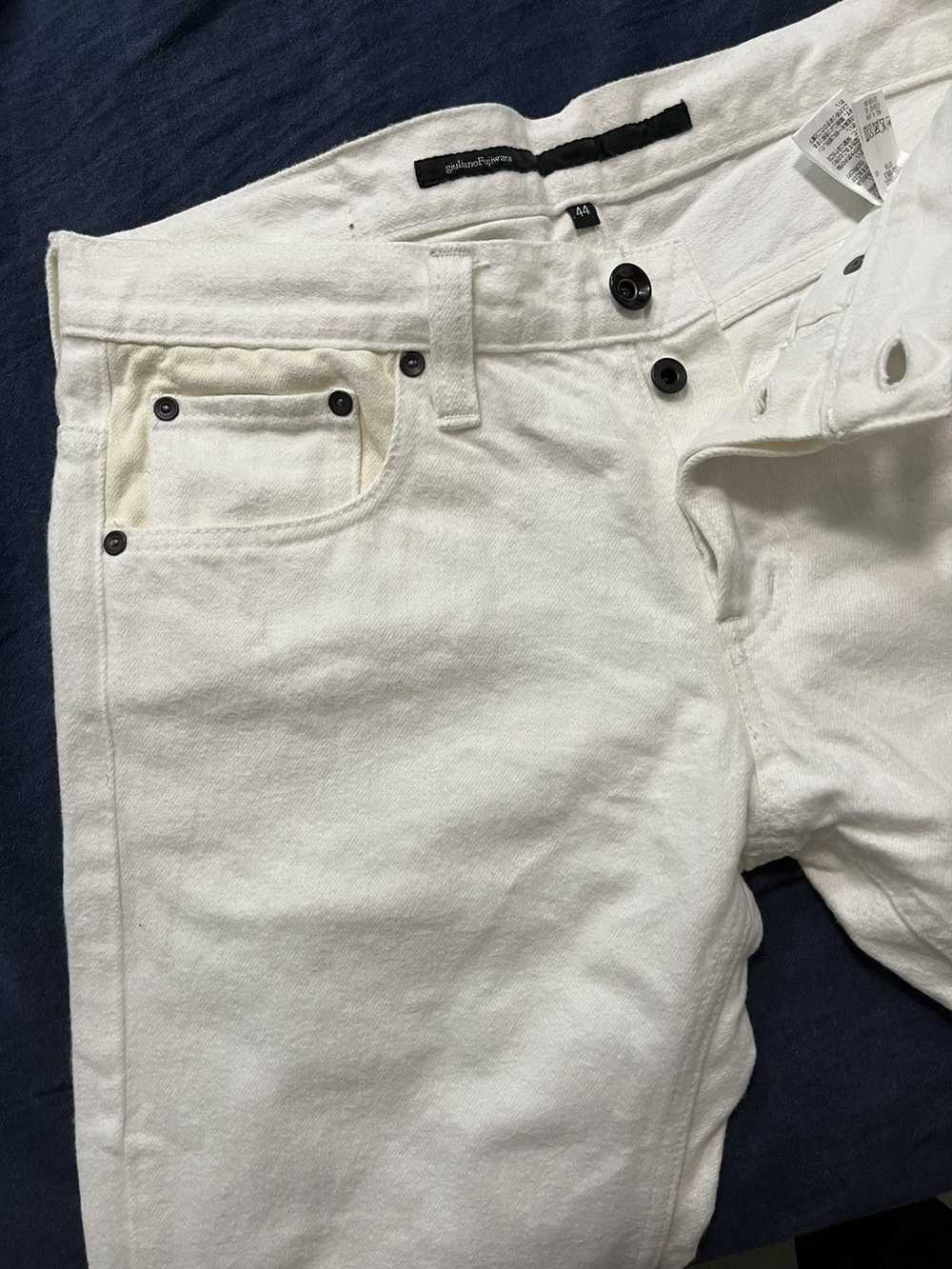 Giuliano Fujiwara White pants 44 - image 4