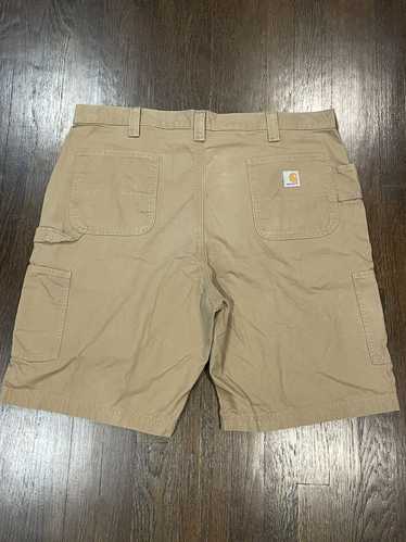 Carhartt Carhartt tan baggy cargo shorts