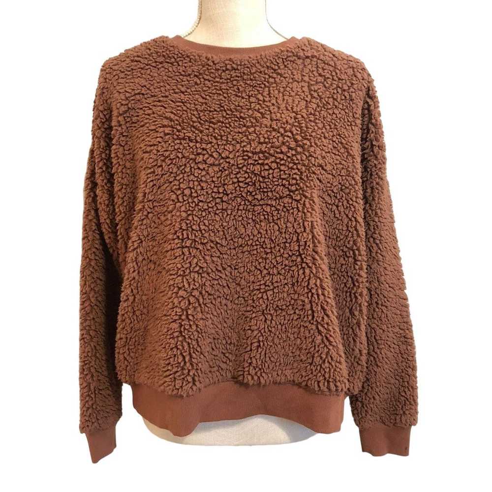 The Unbranded Brand A New Day fuzzy sweater size … - image 1