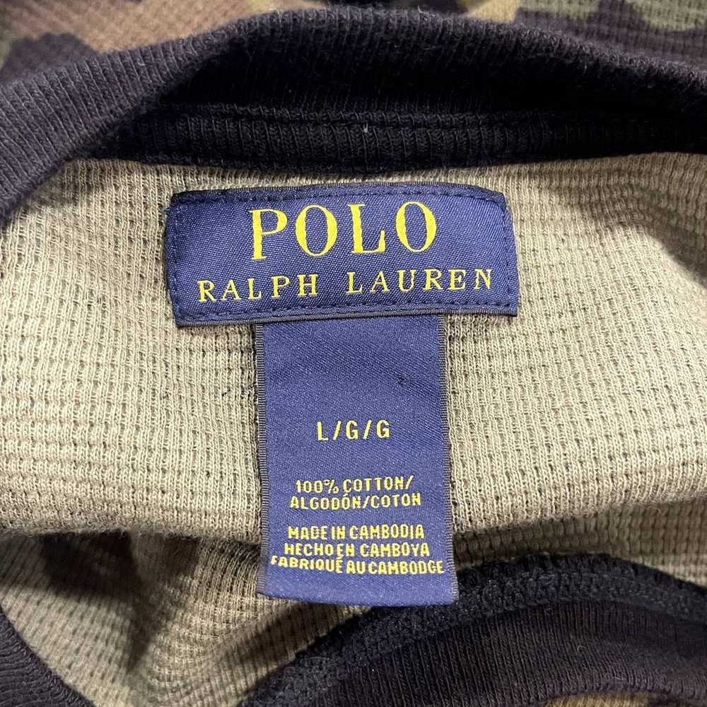 Polo Ralph Lauren Polo RL Camouflage Thermal Long… - image 5