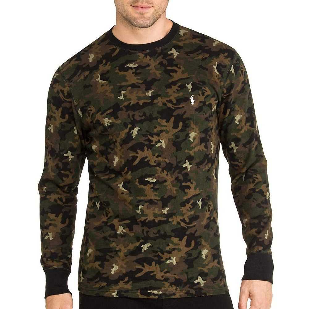 Polo Ralph Lauren Polo RL Camouflage Thermal Long… - image 9