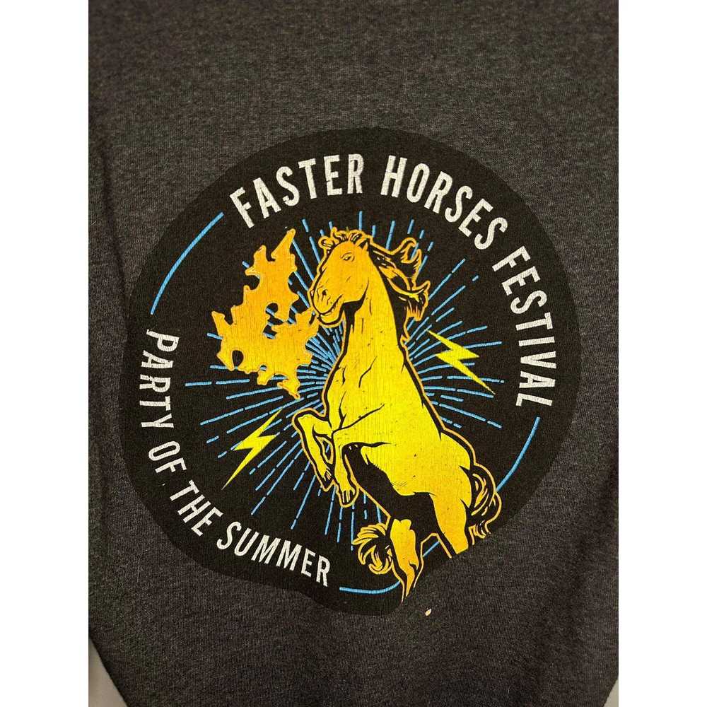 Other Faster Horses Festival Full Zip Hoodie Flee… - image 8