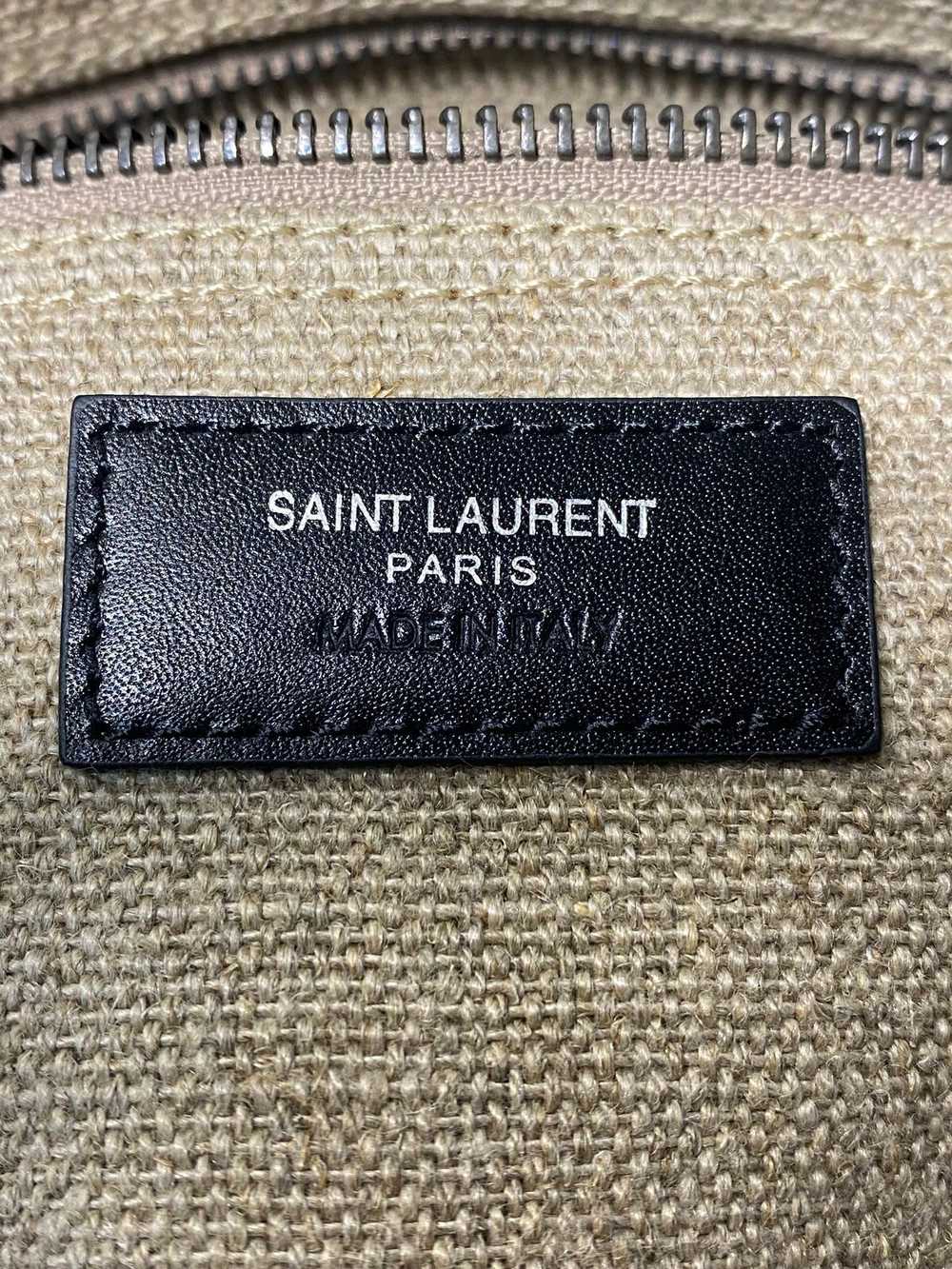 AUTHENTIC Saint Laurent Rive Gauche Medium Gray L… - image 3