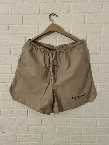 Essentials × Fear of God Beige essentials shorts