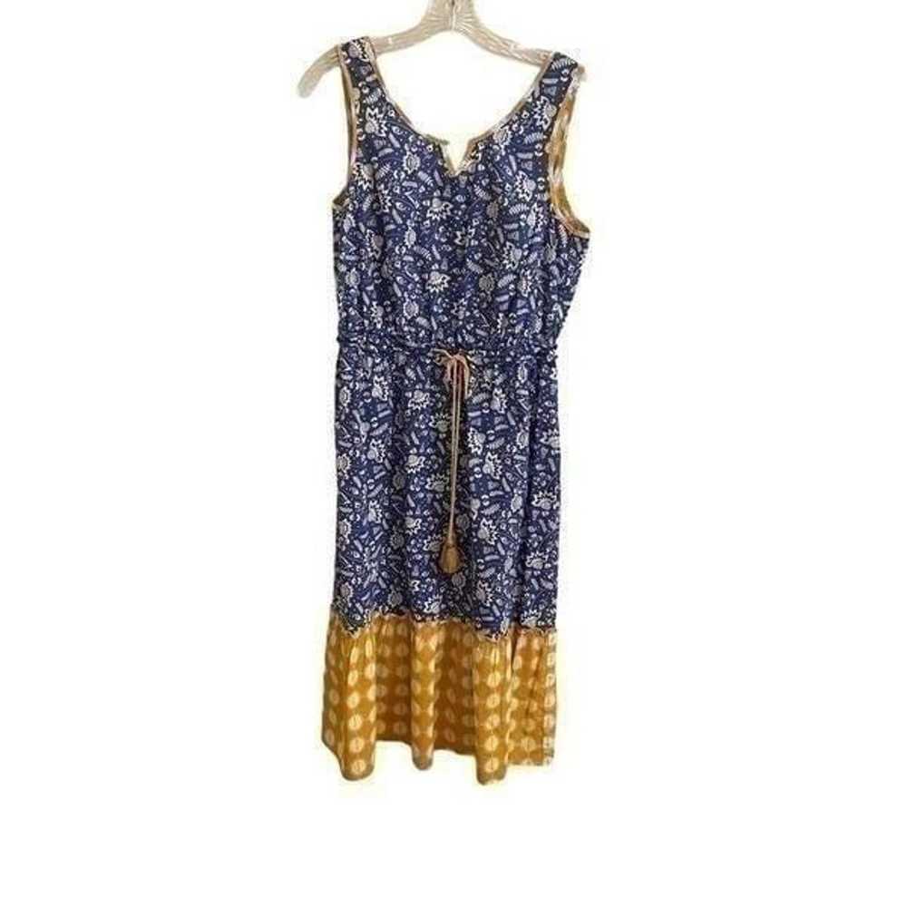 Matilda Jane Blue Ridge Farmhouse Sleeveless Flor… - image 1