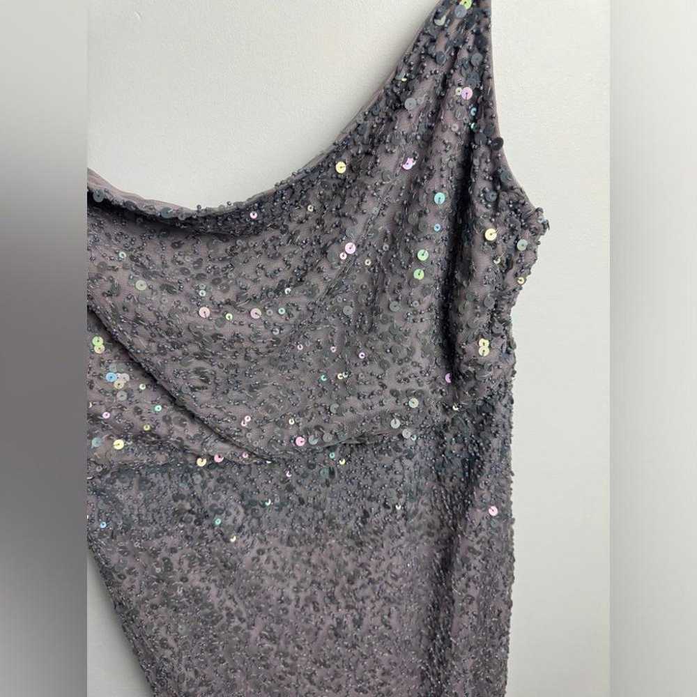 Forever That Girl sequin/beaded Cowl Neckline Low… - image 5