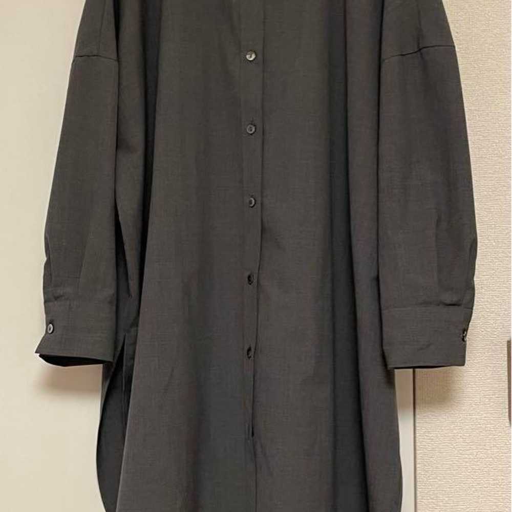 【Great Condition】mizuiro ind Charcoal Grey Shirt … - image 1