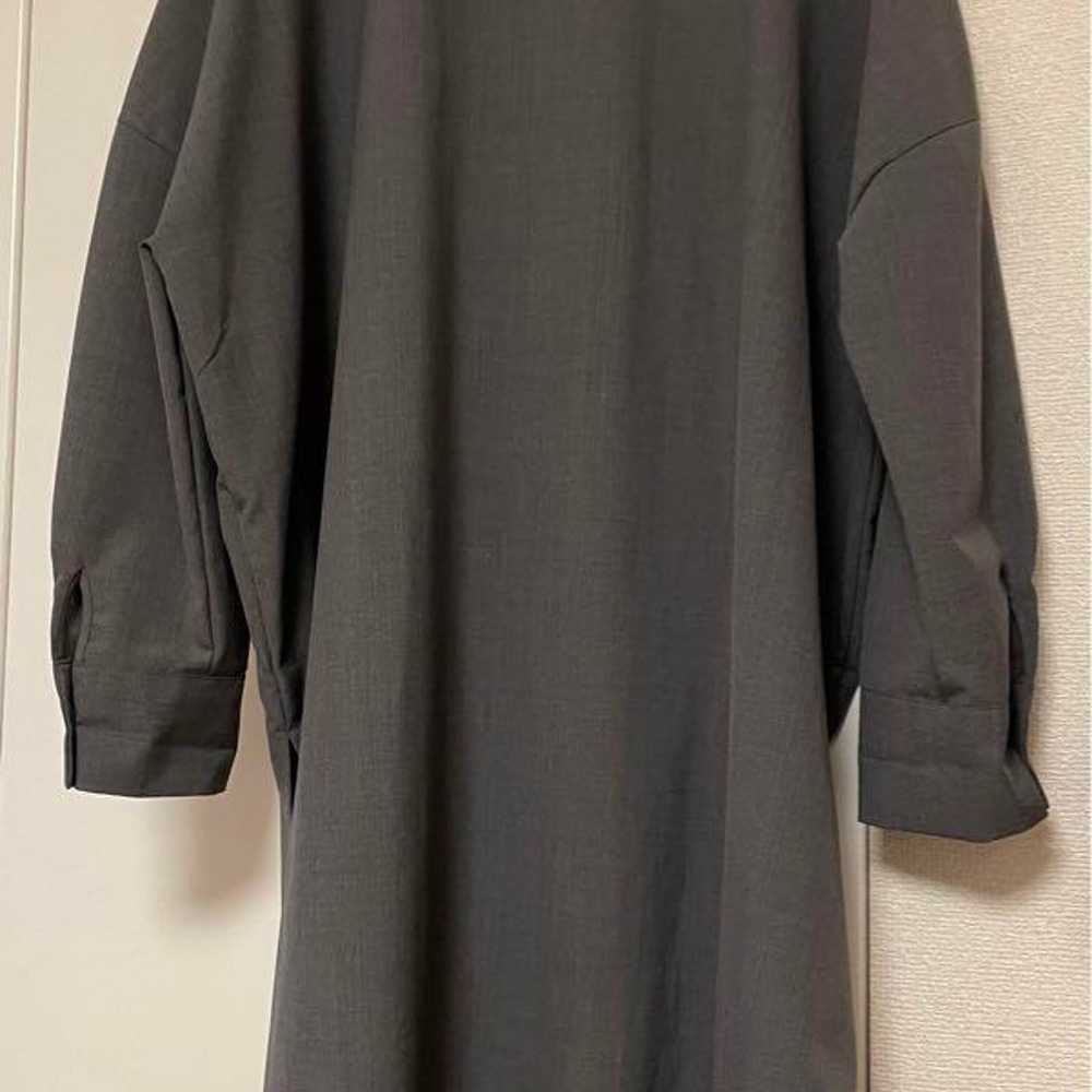 【Great Condition】mizuiro ind Charcoal Grey Shirt … - image 2