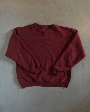 90s Members Mark Maroon Crewneck (L) | Used,…