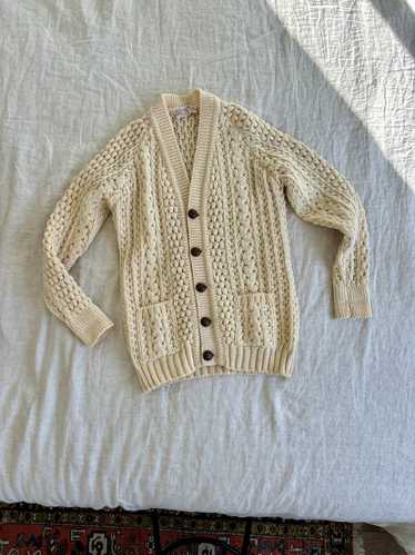 Glen Columb Kille Fisherman Cardigan (One Size) |…