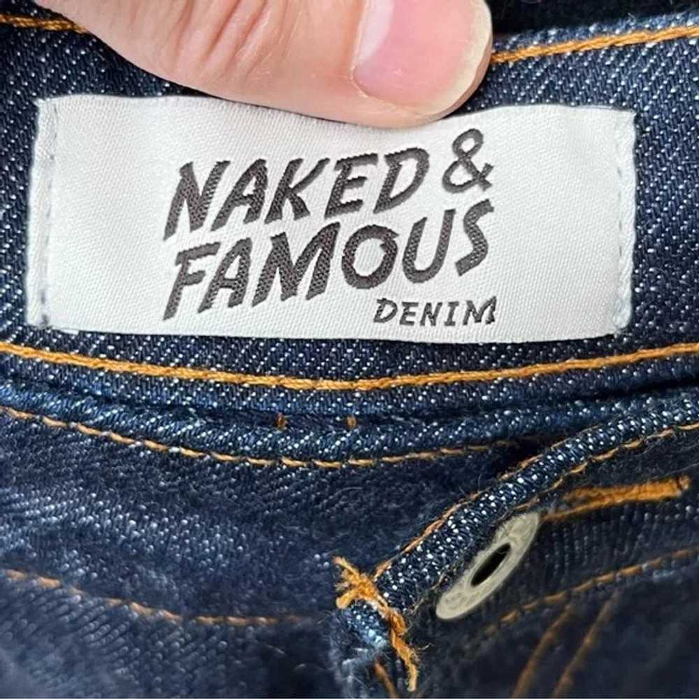 Naked and Famous Women's Japanese Print Raw Denim… - image 3