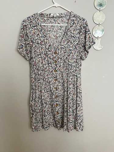 Madewell Ditsy Floral V-Neck Dress (M) | Used,…