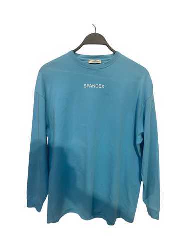 BALENCIAGA/LS T-Shirt/XS/Cotton/BLU/SPANDEX