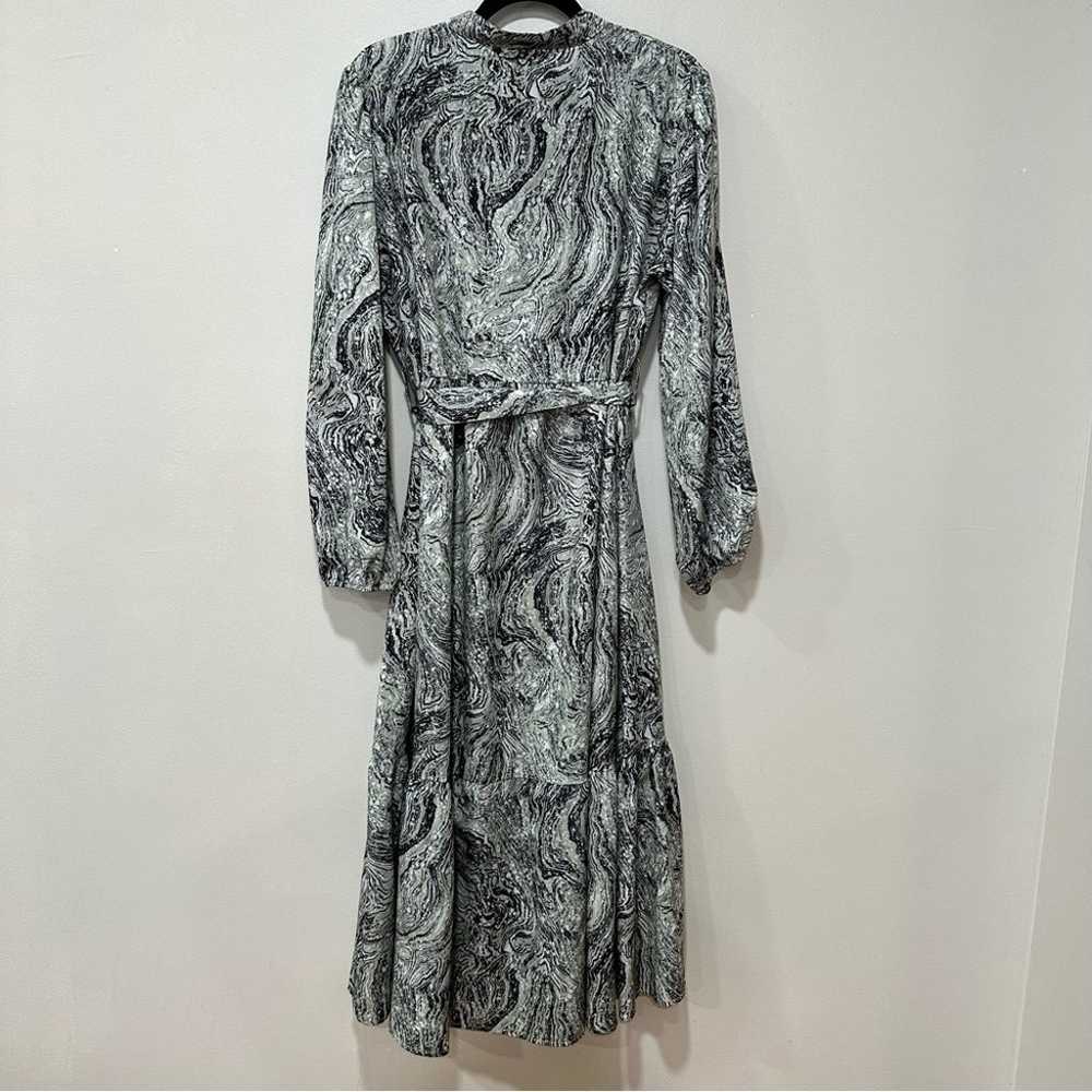 Women’s marble print dress XL - image 3