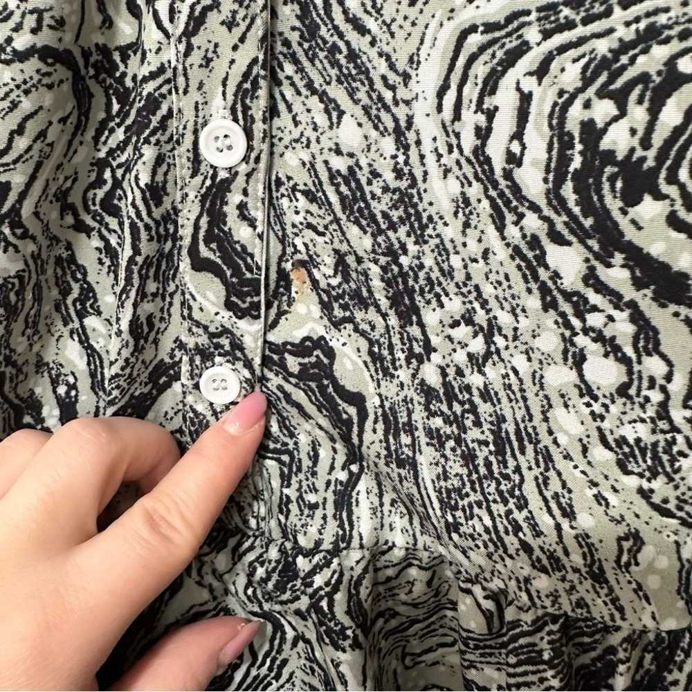 Women’s marble print dress XL - image 6