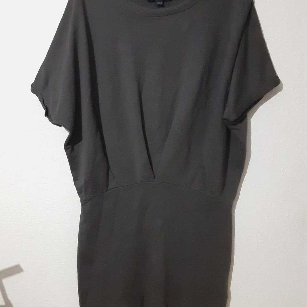 ALL SAINTS Gray Cotton Knitwear Dress Tunic with … - image 1