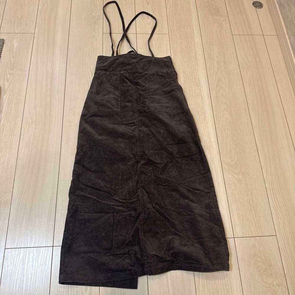 Tothesesa Corduroy Overall Skirt - image 3