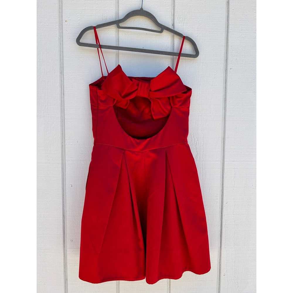 Jill Stuart Strapless Mini Dress, Red, Back Cut O… - image 3