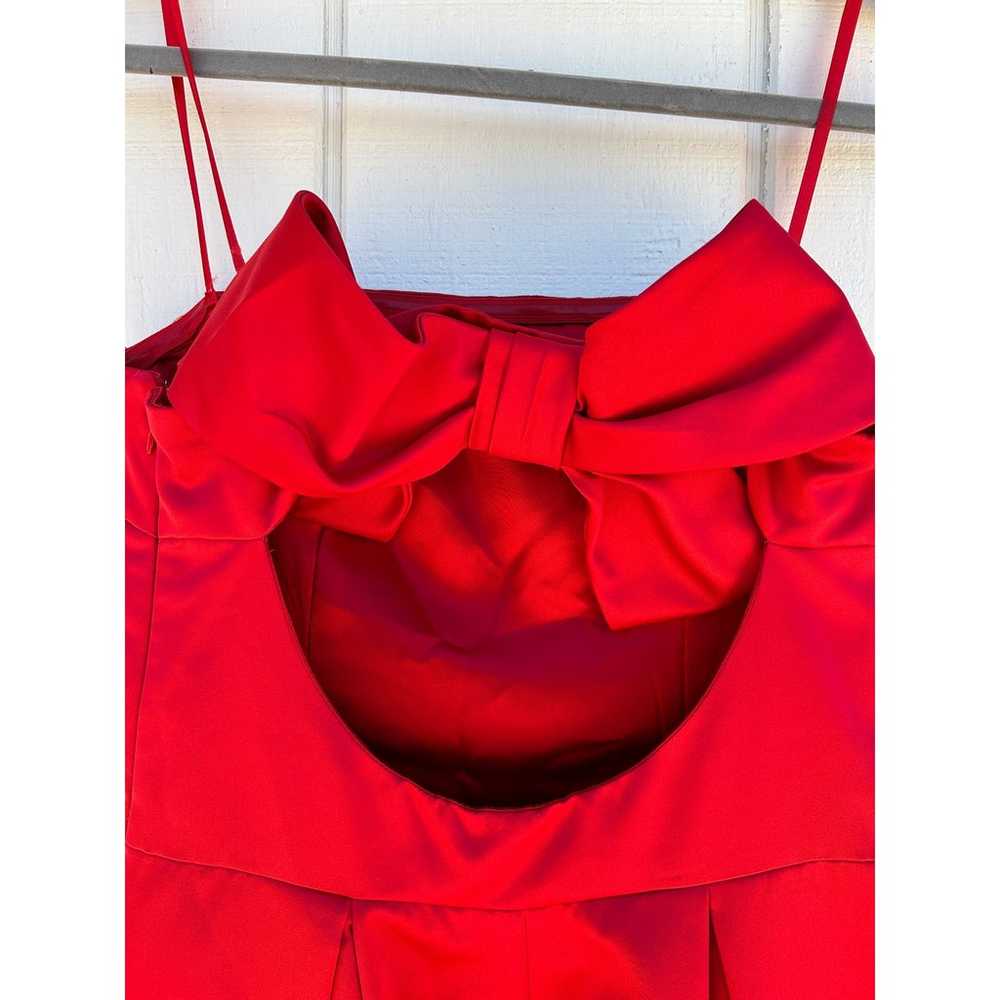 Jill Stuart Strapless Mini Dress, Red, Back Cut O… - image 4