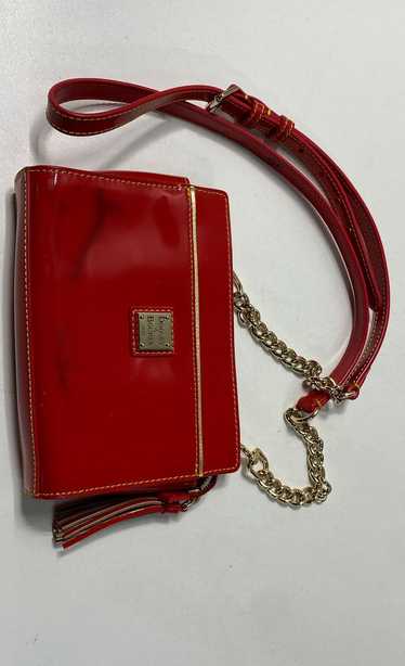 Dooney & Bourke Red Patent Leather Crossbody Bag