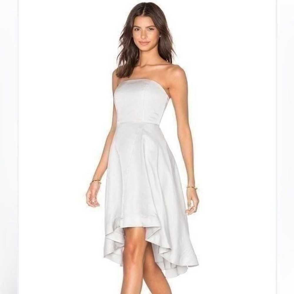 keepsake with you Asymmetrical strapless Dress - image 1