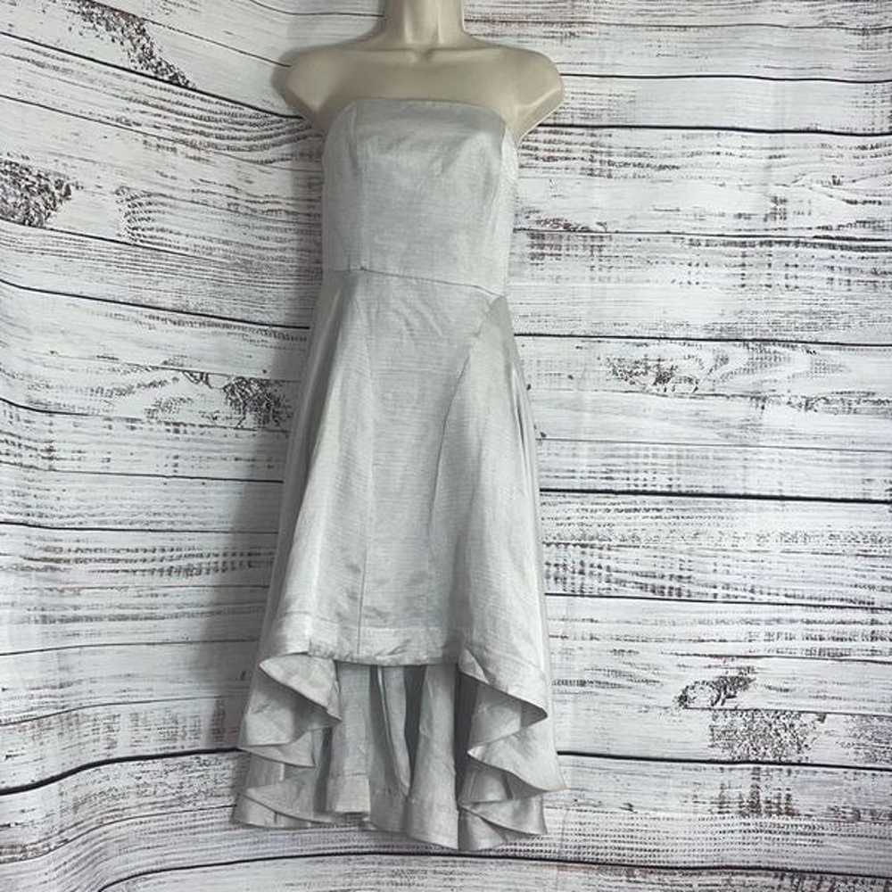 keepsake with you Asymmetrical strapless Dress - image 4