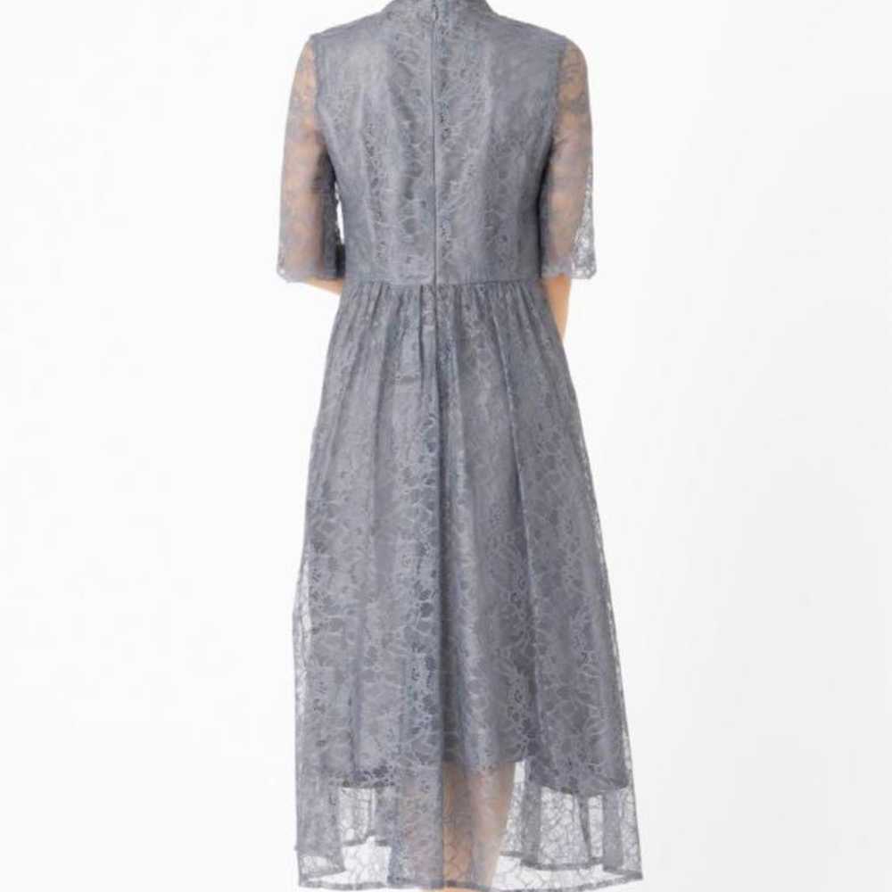 Aimer Gray Occasion Dress - All Lace - image 4