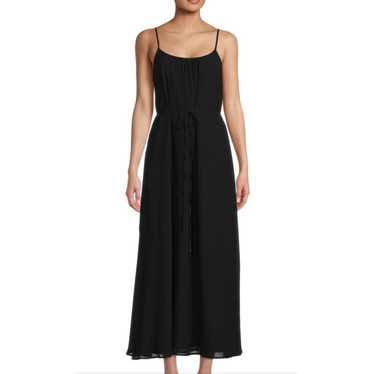 Sam Edelman Women's Black Sleeveless Belted Maxi S