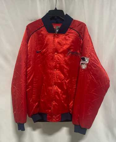 Nike MLB New York Yankees Red Bomber Jacket - Siz… - image 1