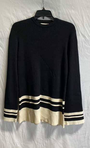 NWT Dissh Womens Black Madison Contrast Long Sleev