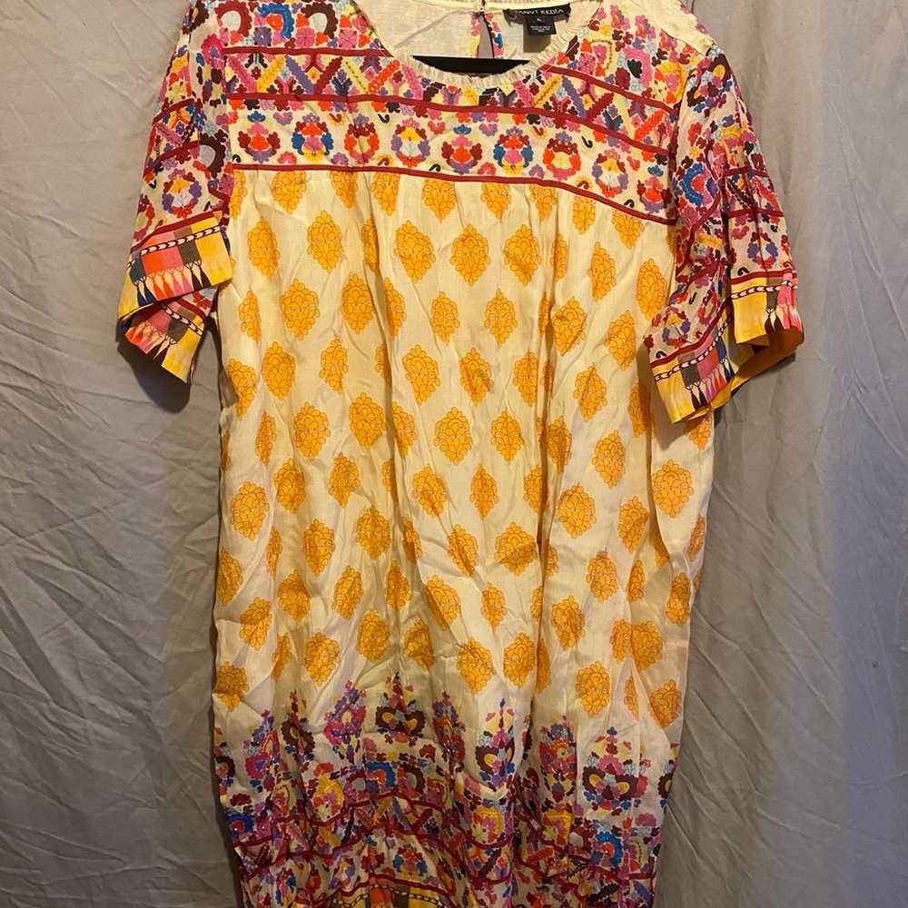 NWOT Anthropologie Tanvi Kedia shift dress Size XL - image 2