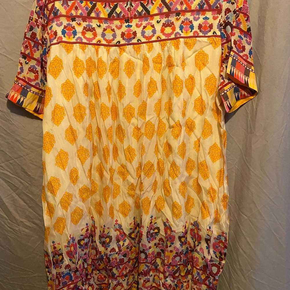 NWOT Anthropologie Tanvi Kedia shift dress Size XL - image 3