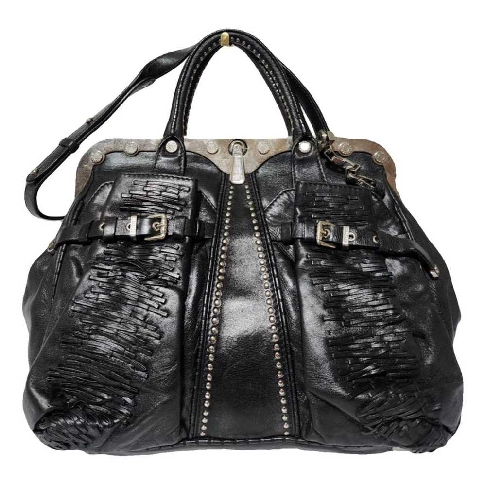 Versace Leather satchel - image 1