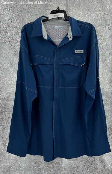 Men's Columbia Dark Blue Shirt size XL