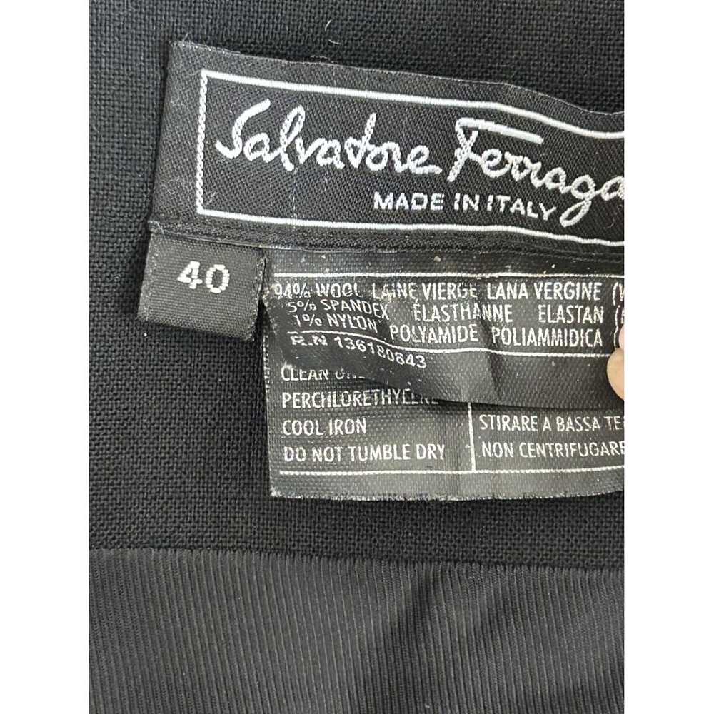 Salvatore Ferragamo Wool mid-length skirt - image 3