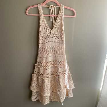 Vintage Moda International Crochet Dress