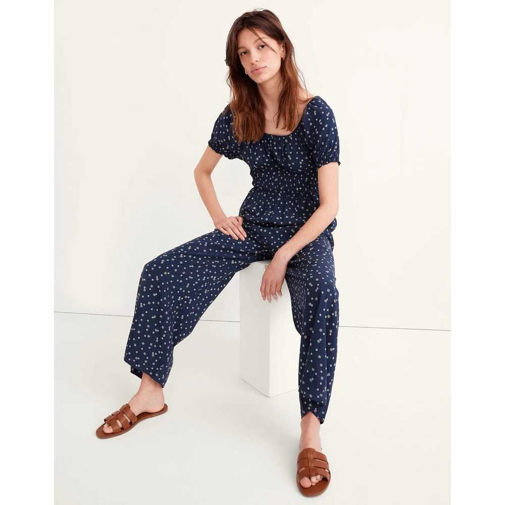 Madewell Sophia Jumpsuit in Bandana Flower Short … - image 1