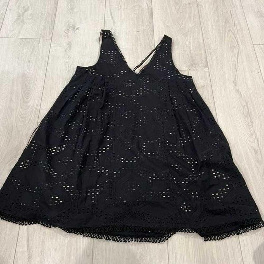 Anthropologie Maeve Black Eyelet
Luci Swing Mini … - image 2