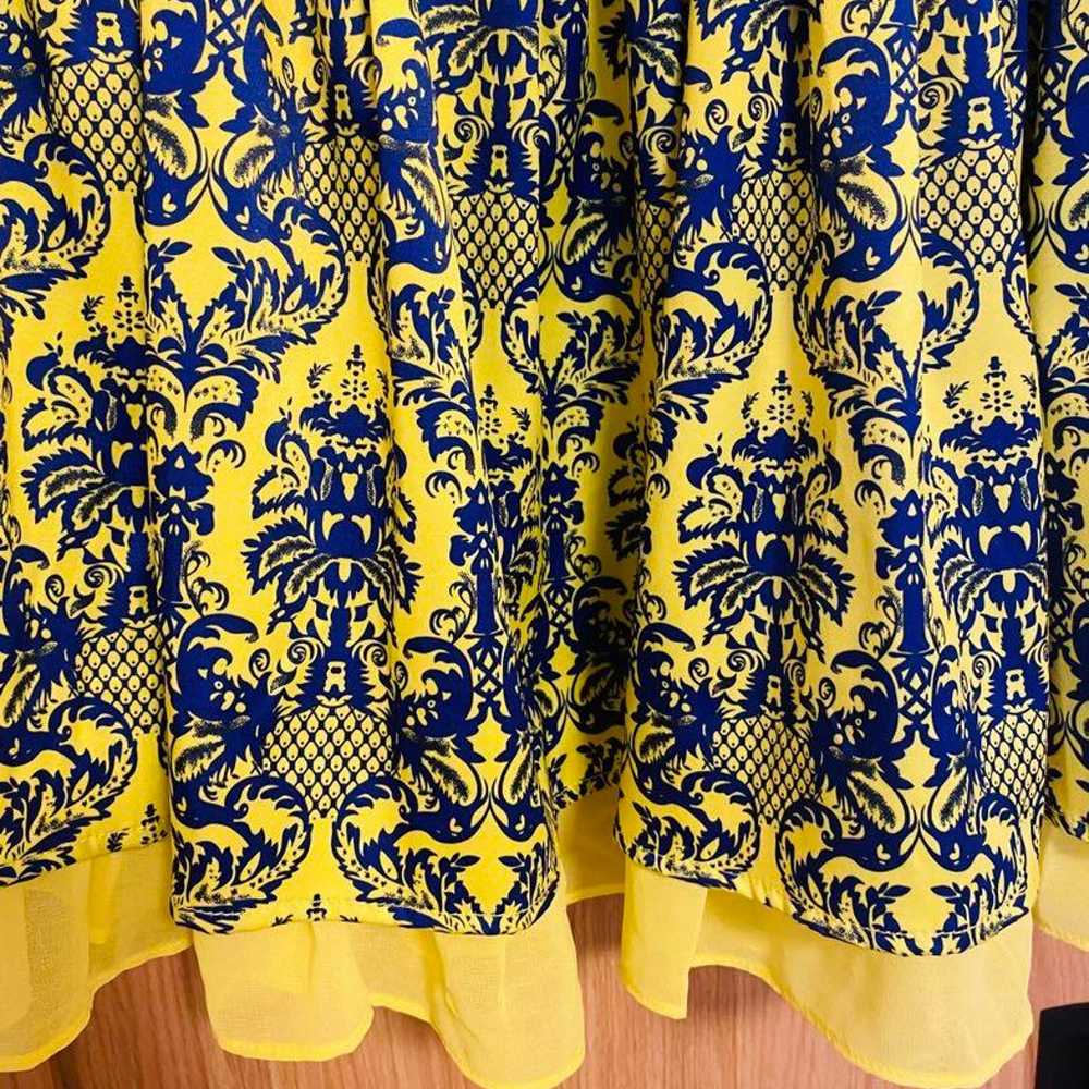 【Excellent condition!】 Yellow and blue short-slee… - image 5